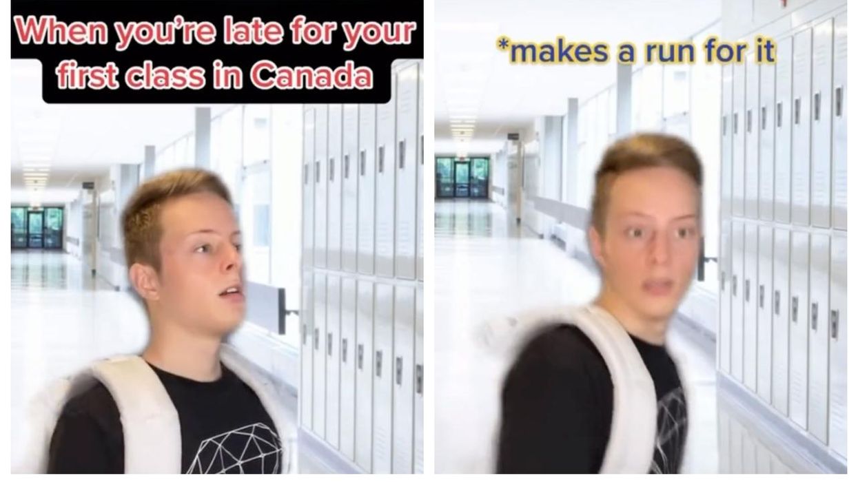 Canadian TikToks Perfectly Show The Awkwardness Of Being Late (VIDEO)