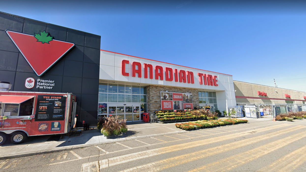 Canadian Tire in Mississauga.