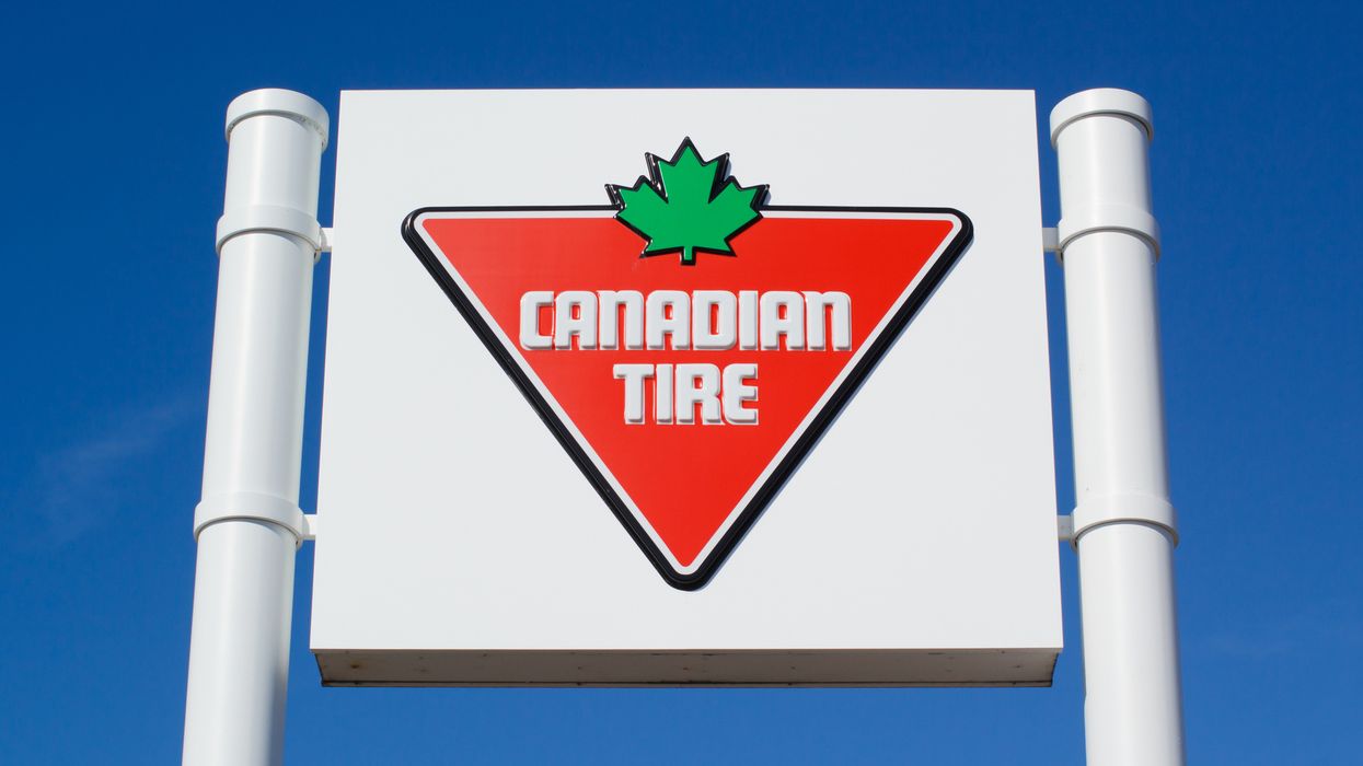Canadian Tire Logo Gets Compared To Nazi Symbol On Twitter