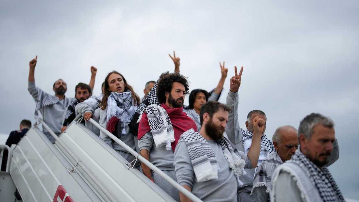 Canadians from Gaza flotilla arrive in Canada