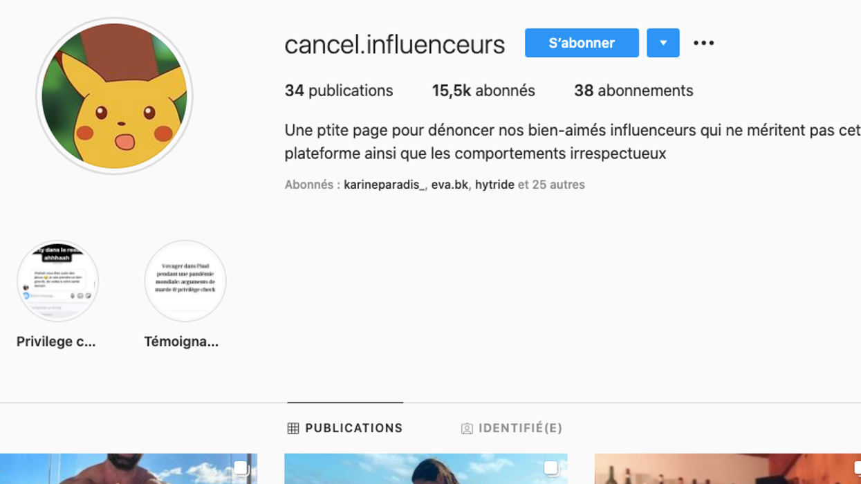 cancel.influenceurs