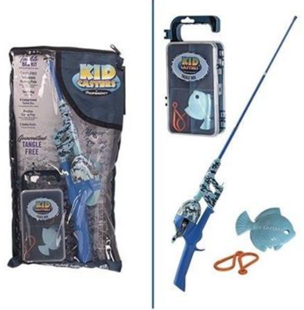 Cannes \u00e0 p\u00eache pour enfant de la marque Kid Casters.