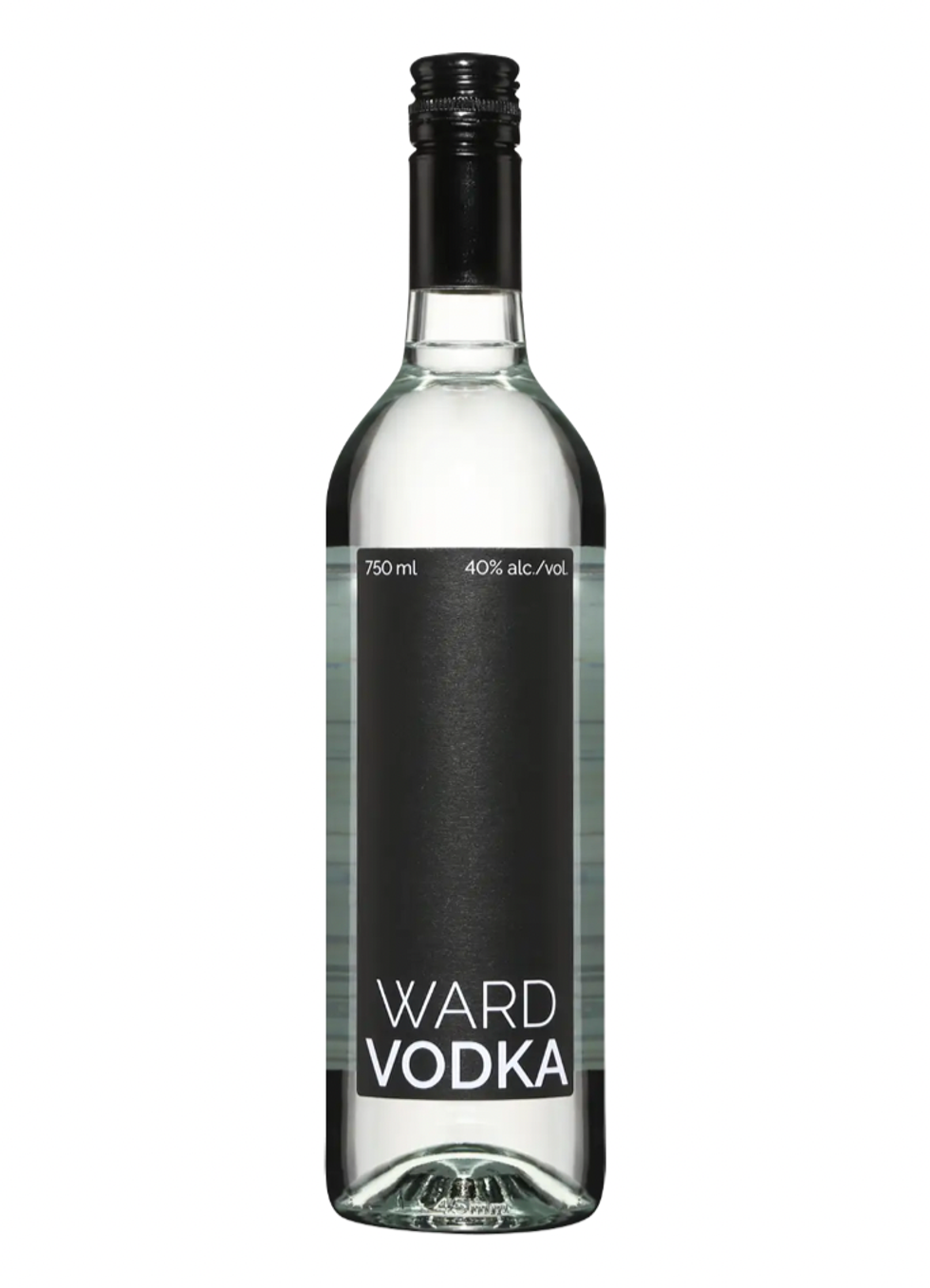 Capture d'\u00e9cran de la bouteille Ward Vodka, vendue \u00e0 la SAQ.