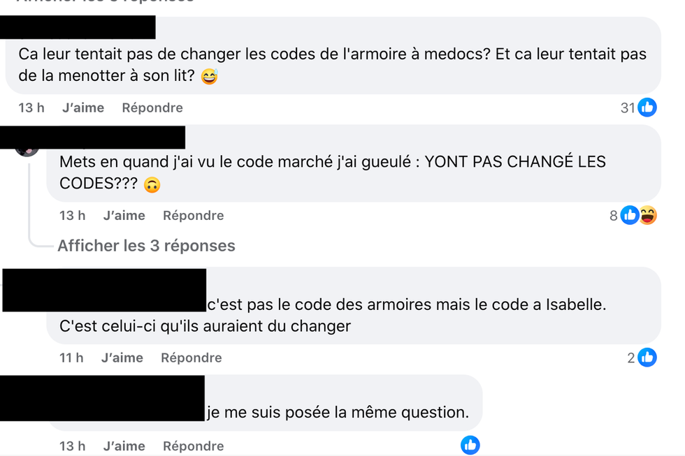 Capture d'\u00e9cran de la page Facebook de STAT.