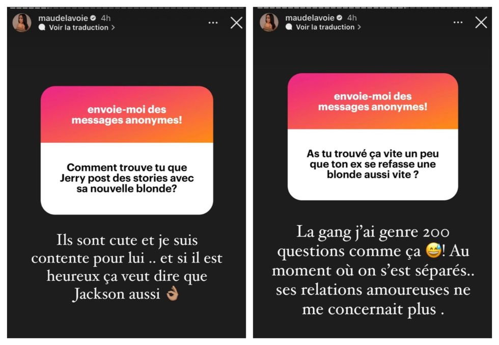 Capture d'\u00e9cran de Maude Lavoie.