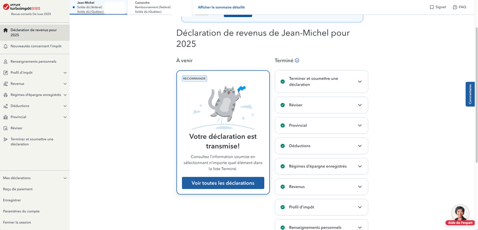 Capture d'\u00e9cran de TurboImp\u00f4t