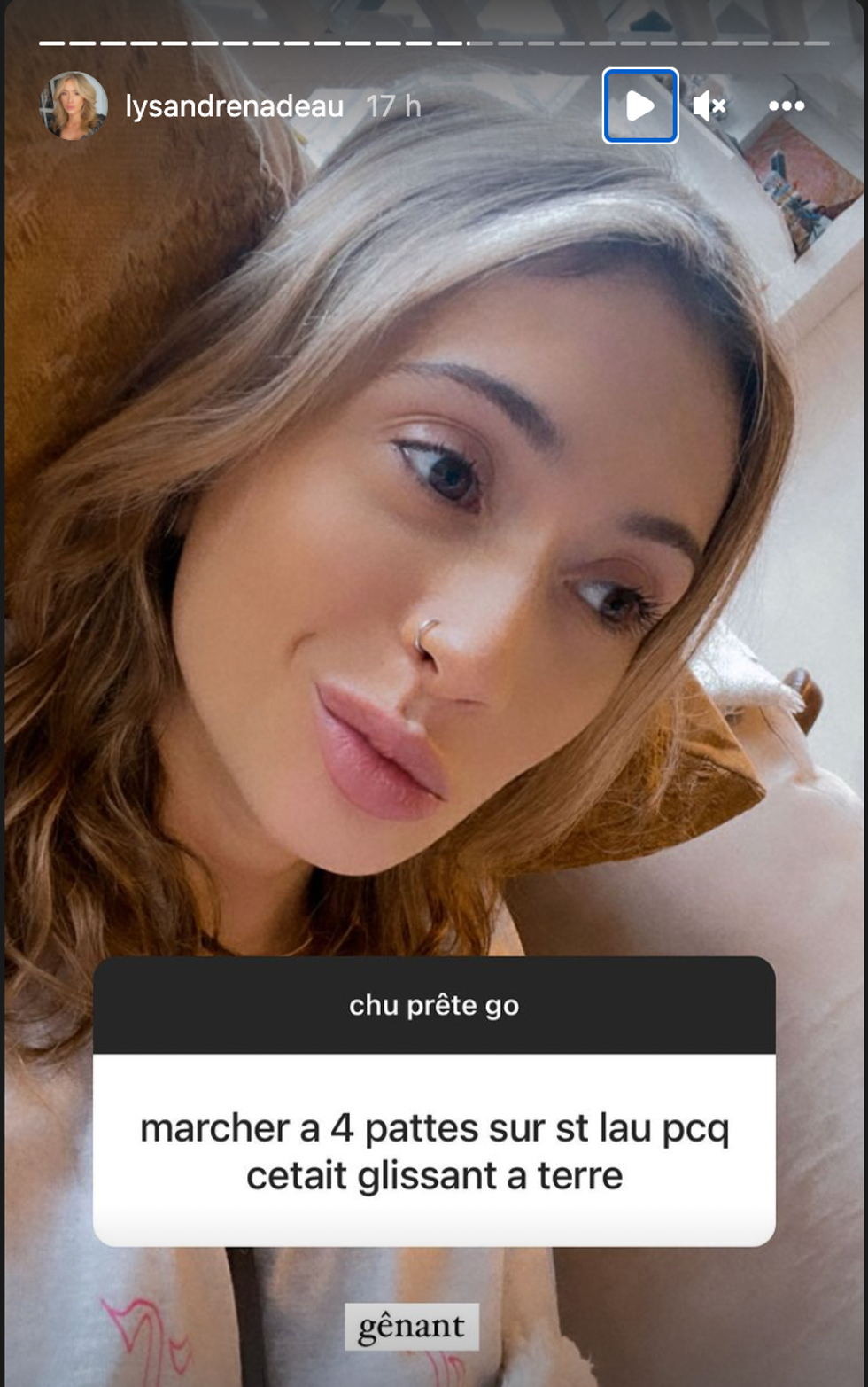 Capture d'\u00e9cran Instagram.