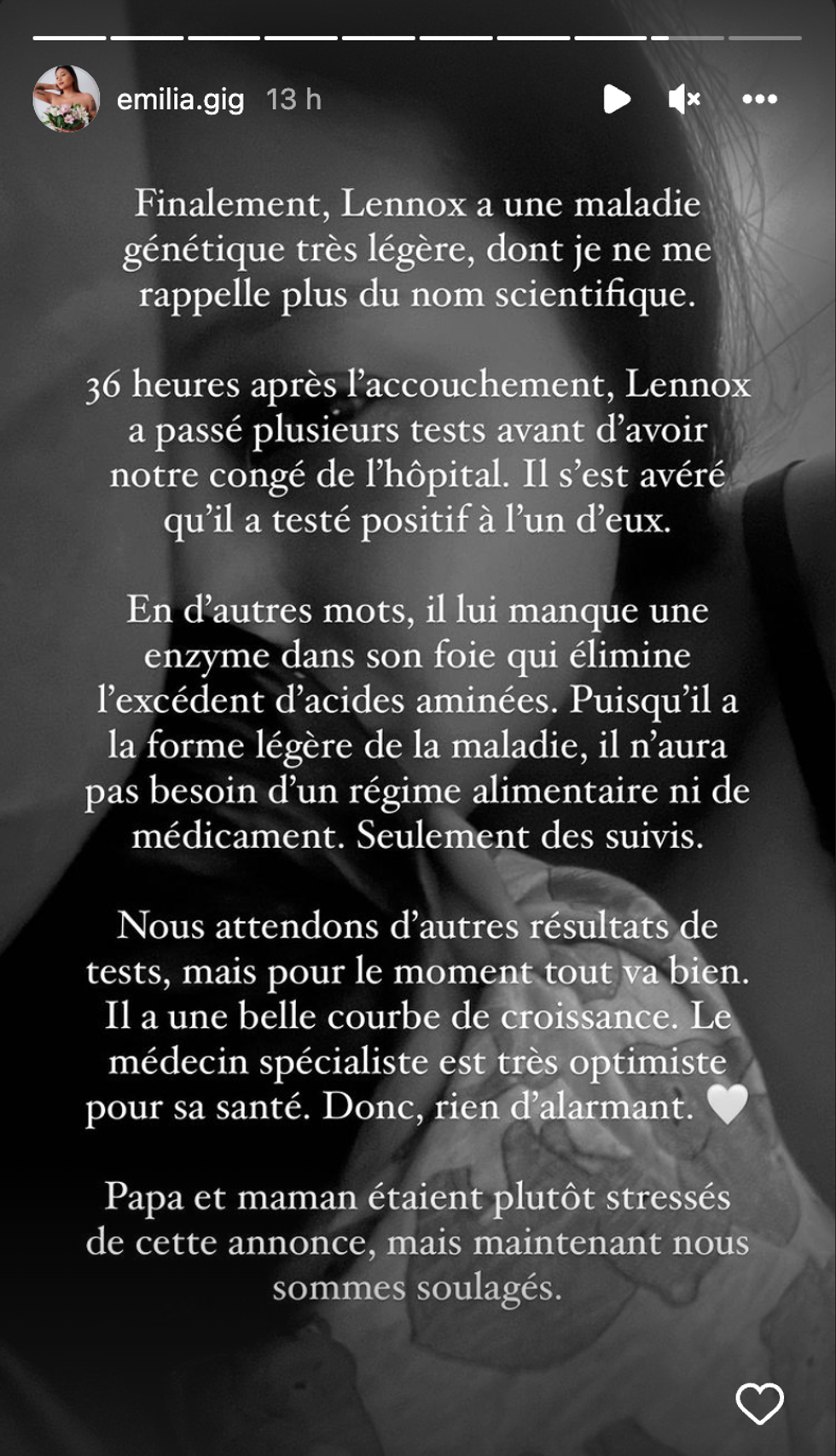 Capture d'\u00e9cran Instagram.