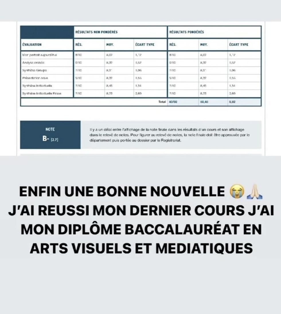 Capture d'\u00e9cran story d'H\u00e9l\u00e8ne Boudreau.