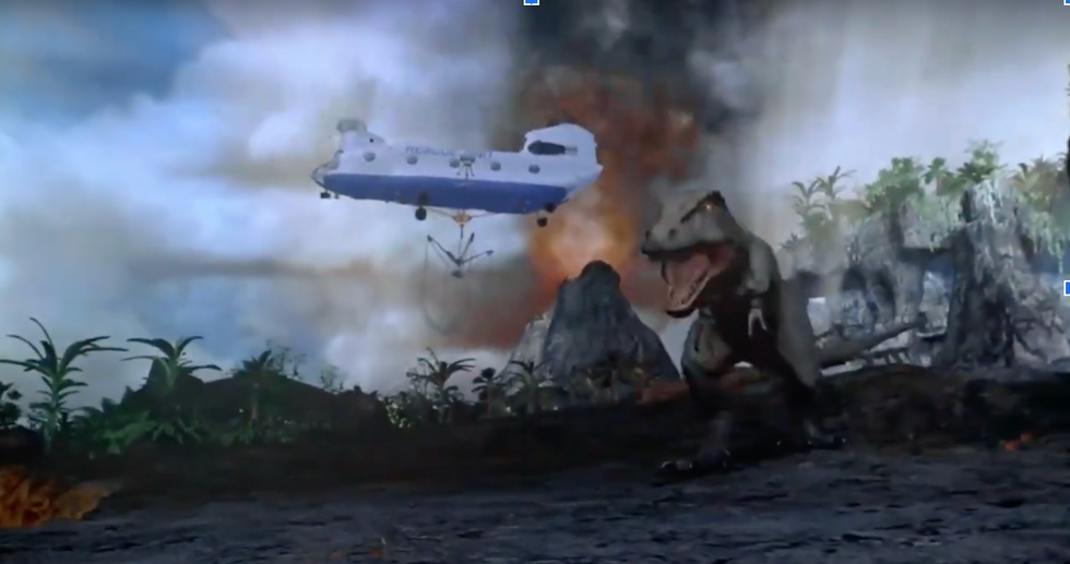 Capture d\u2019\u00e9cran de Dino Island II.