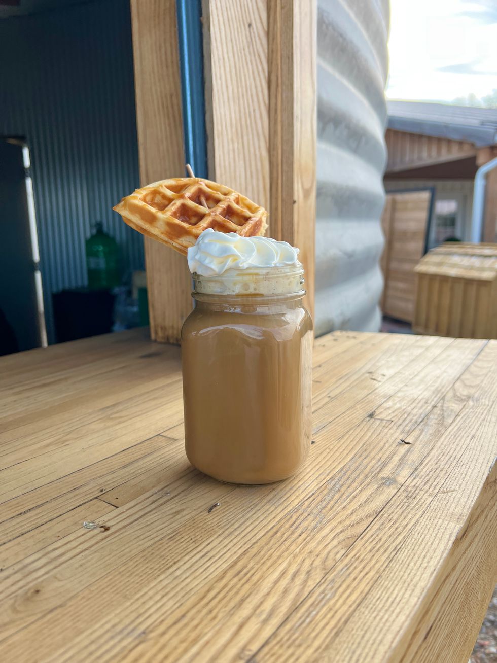 Caramel Waffle Coffee.