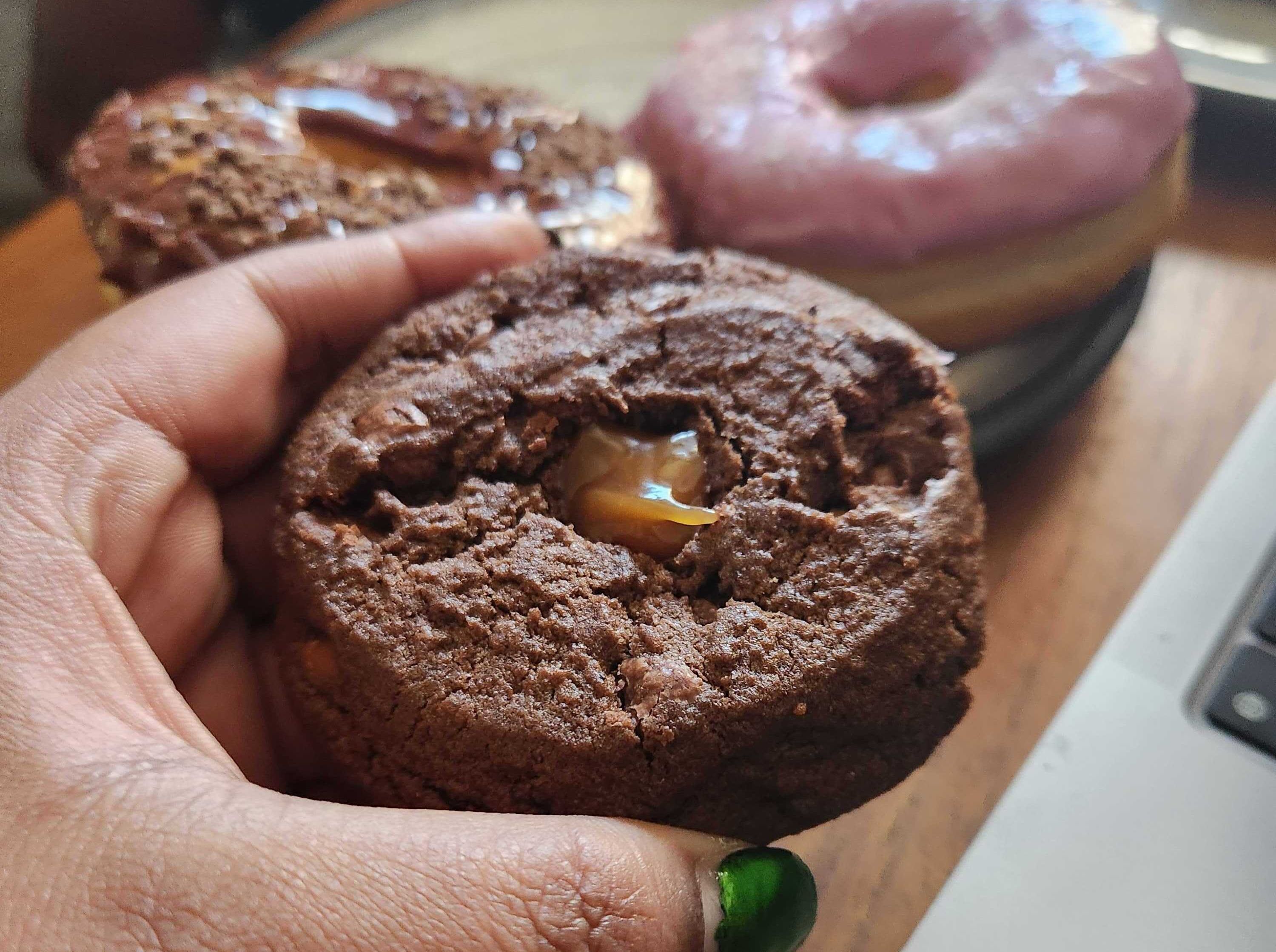 Caramilk Dreams Cookie.Caramilk Dreams Cookie.