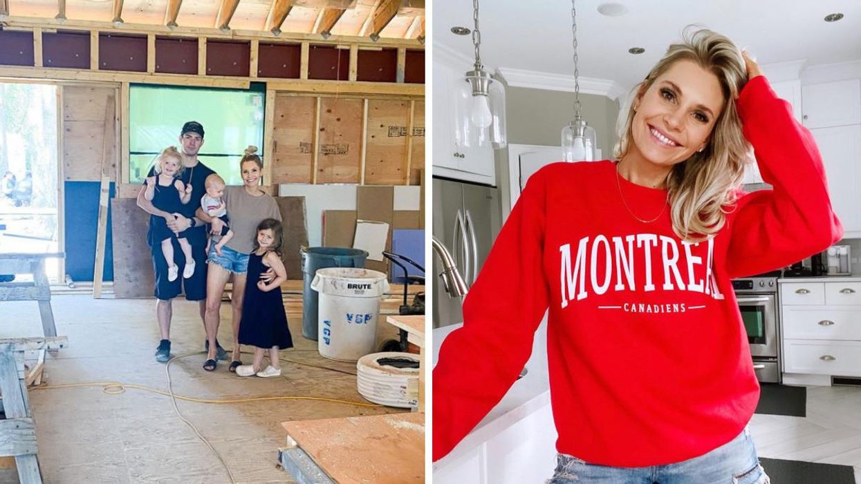 Carey Price, Angela Price et leurs enfants. Droite : Angela Price.