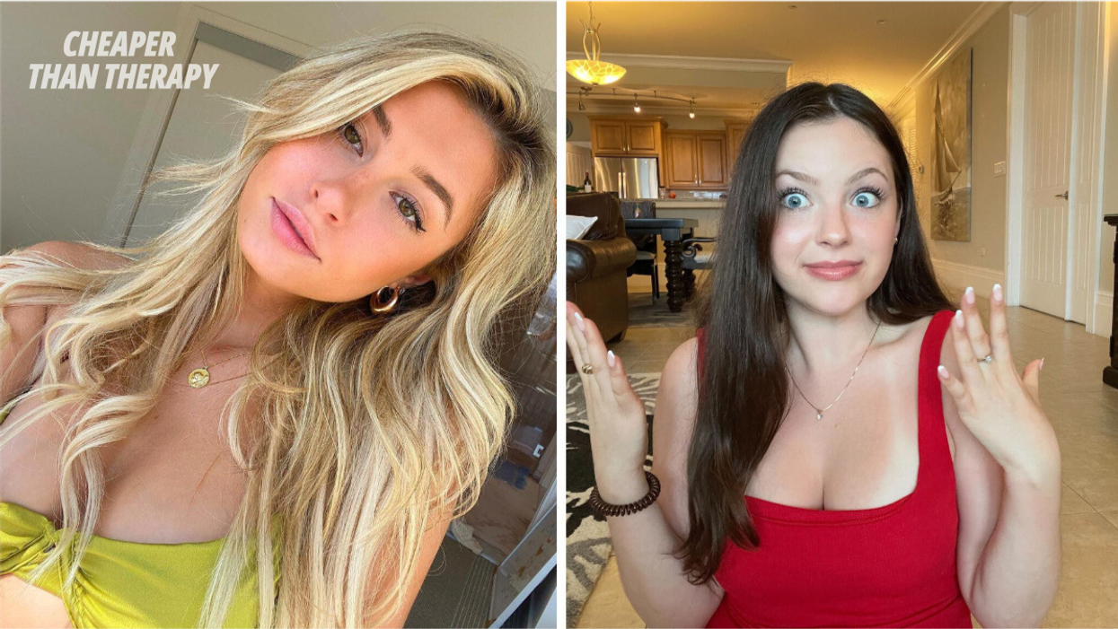 Carly Lawrence. Right; Brooke Houghton