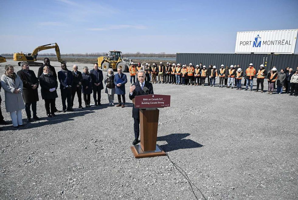 Carney breaks ground on Montreal port expansion