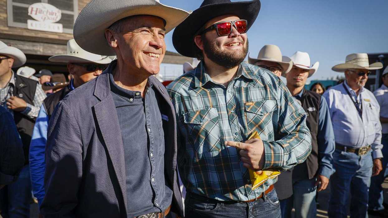Carney chats pipelines at Calgary Stampede