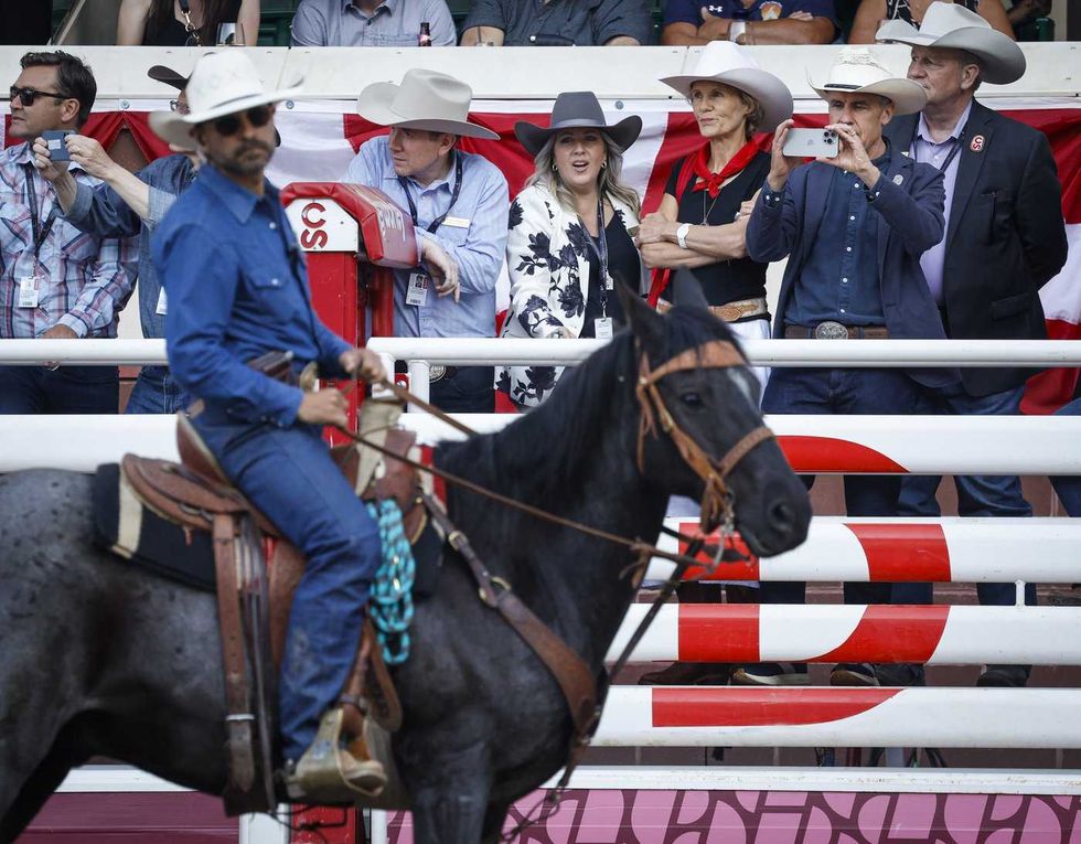 Carney chats pipelines at Calgary Stampede