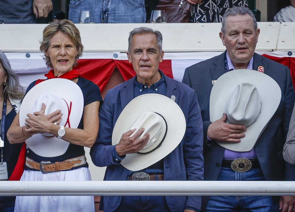 Carney chats pipelines at Calgary Stampede