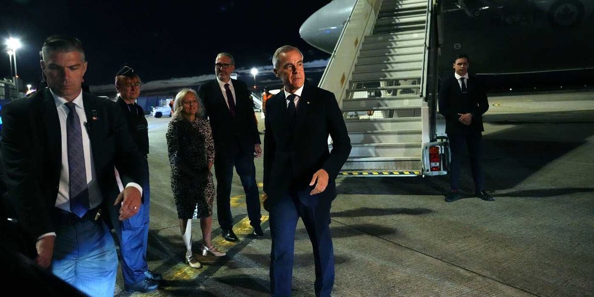 Carney arrives in Strasbourg, set to attend European Parliament and meet British PM Carney arrives in Strasbourg, set to attend European Parliament and meet British PM