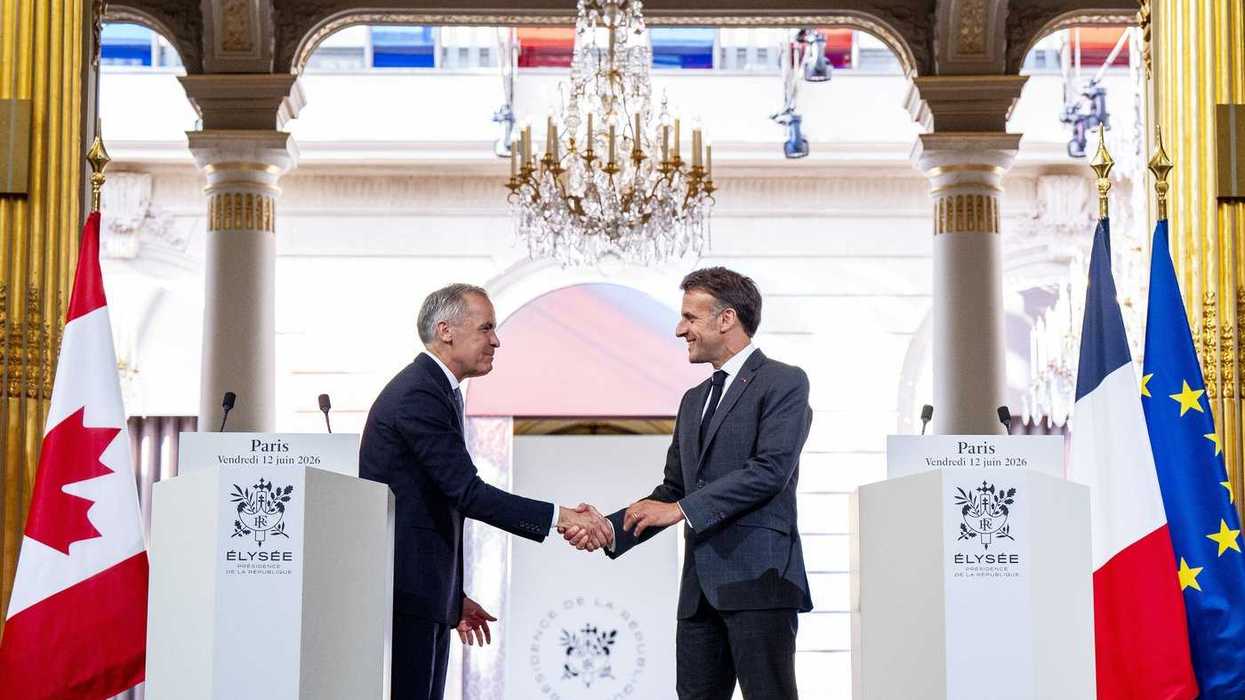 Carney, Macron meeting in Saint-Pierre-et-Miquelon