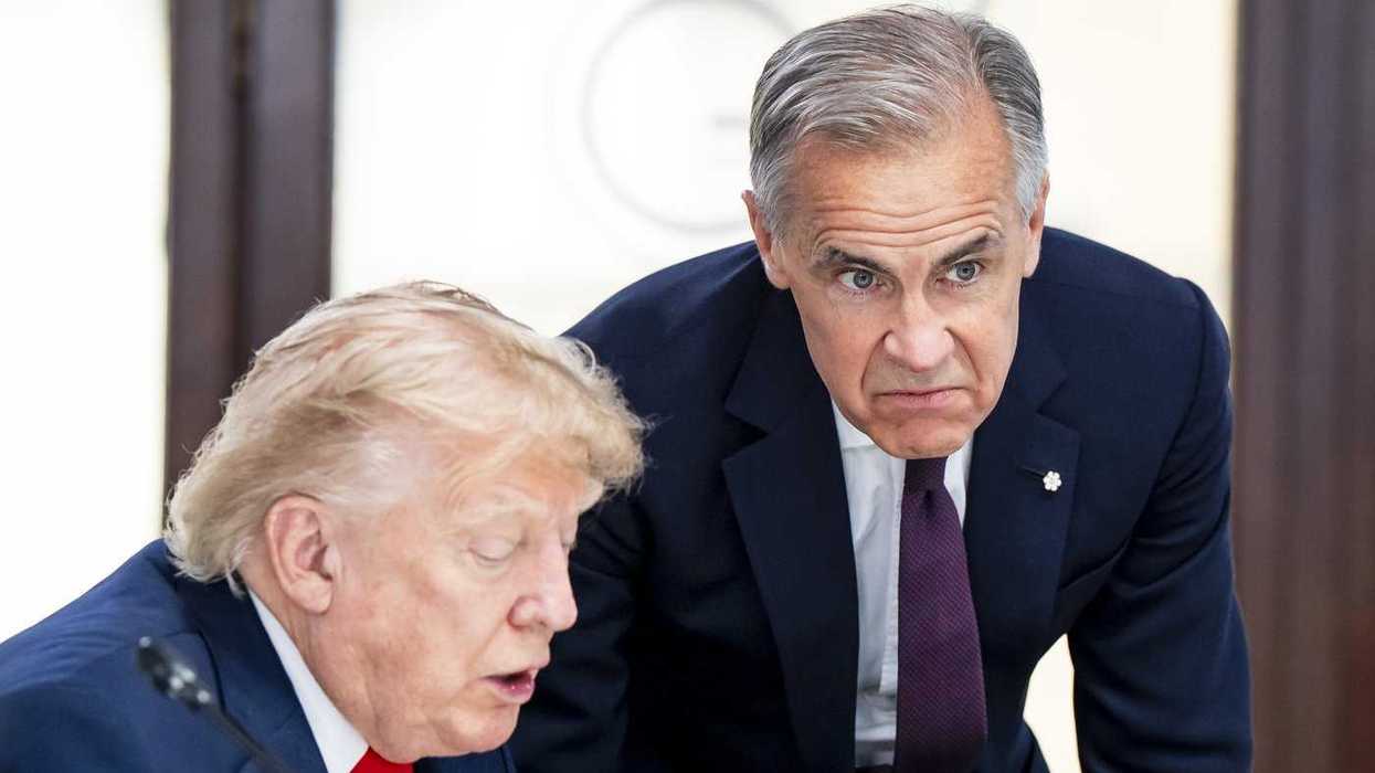 Carney, Trump have informal chat at G7