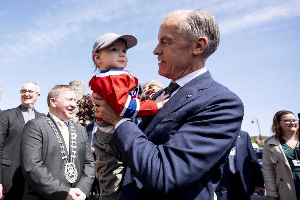 Carney visiting family's ancestral home in Ireland