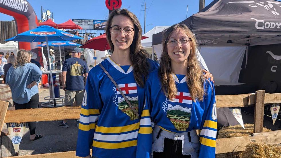 Carney wraps up Stampede visit flipping pancakes
