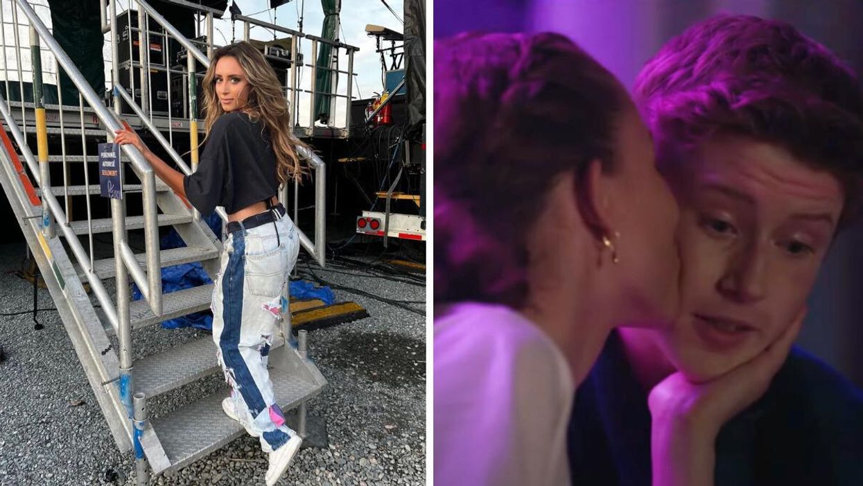 Carol-Anne d'OD Dans l'Ouest. Droite : Snow Day.