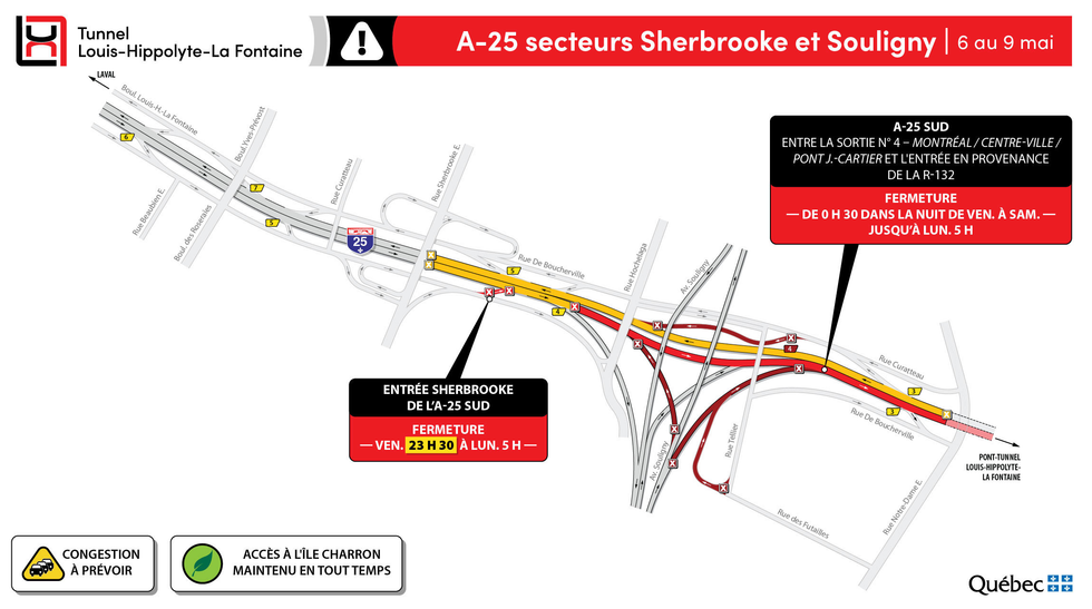 Carte des congestions \u00e0 pr\u00e9voir.