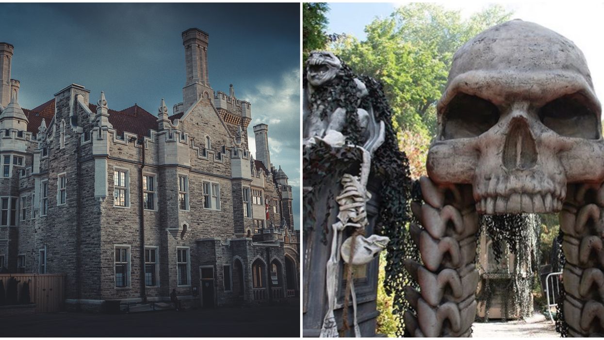 Casa Loma's Halloween Attraction Will Take You Through Haunted Grounds & Tunnels