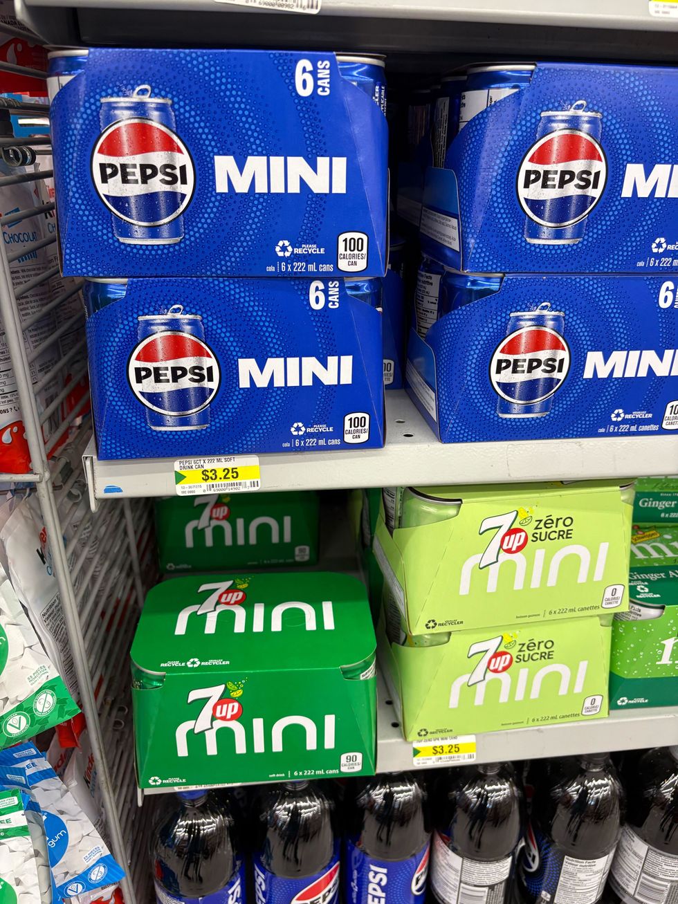 cases of pop at dollarama