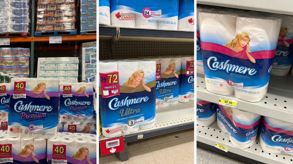 cashmere toilet paper at costco, loblaws and dollarama