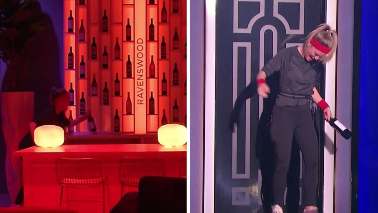 Cath et Claudia ont enfreint les règles à Big Brother et ça part de là le « vol de vin »