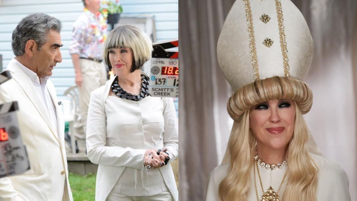 Catherine O'Hara Won A Golden Globe For Being Moira Rose & She Gave The Best Speech