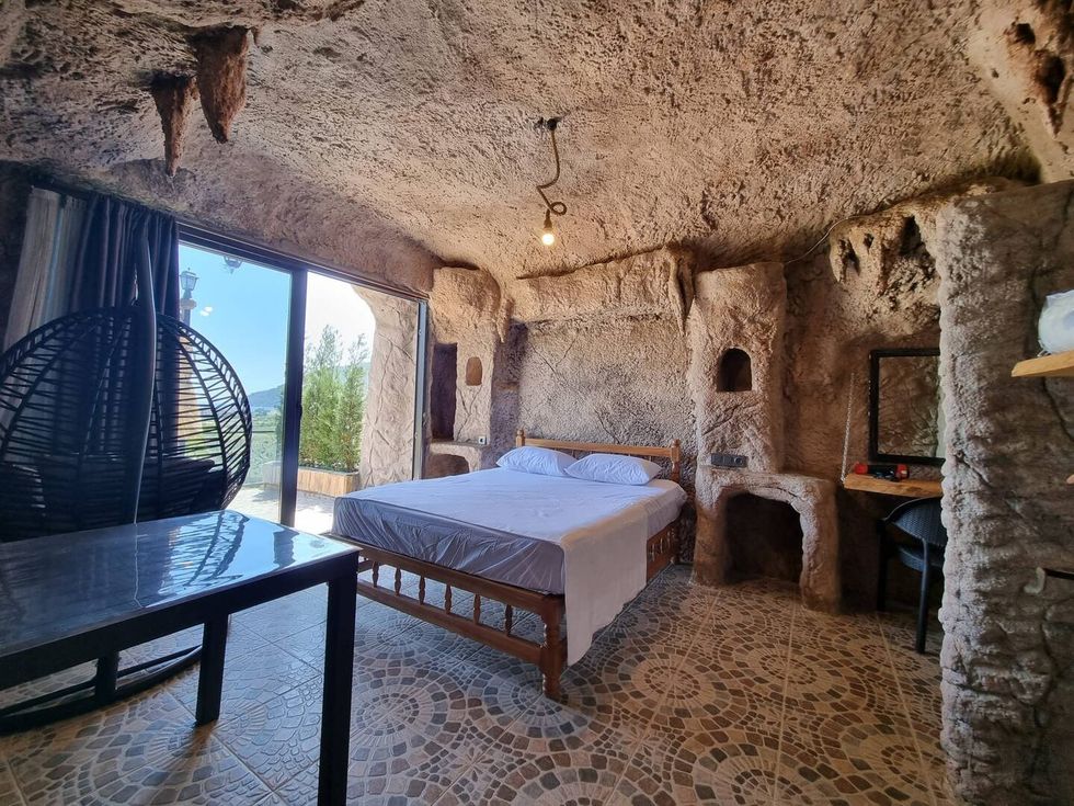 Cave villa in Turkey.