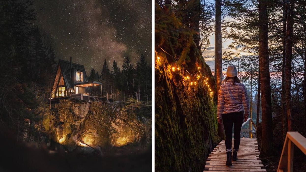 Ce Airbnb près de Québec est parfait pour un séjour romantique en automne