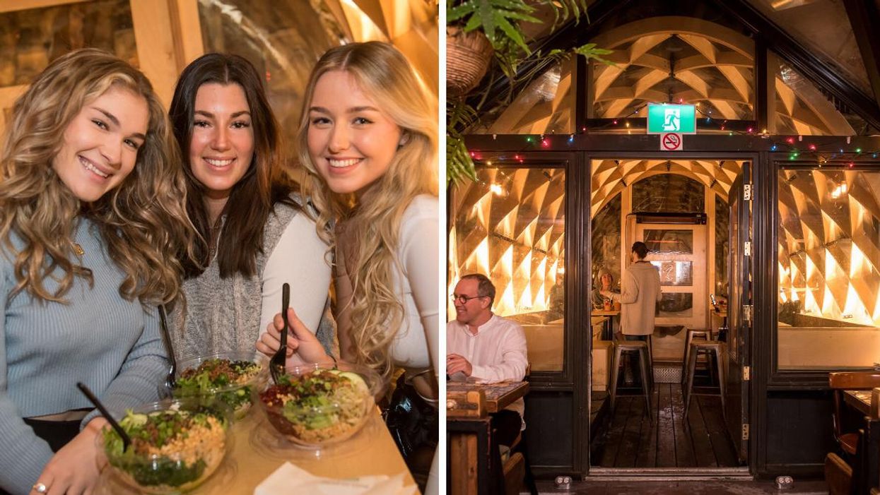 Ce bar à Québec transforme sa terrasse cachée en « igloo » festif et illuminé pour l'hiver