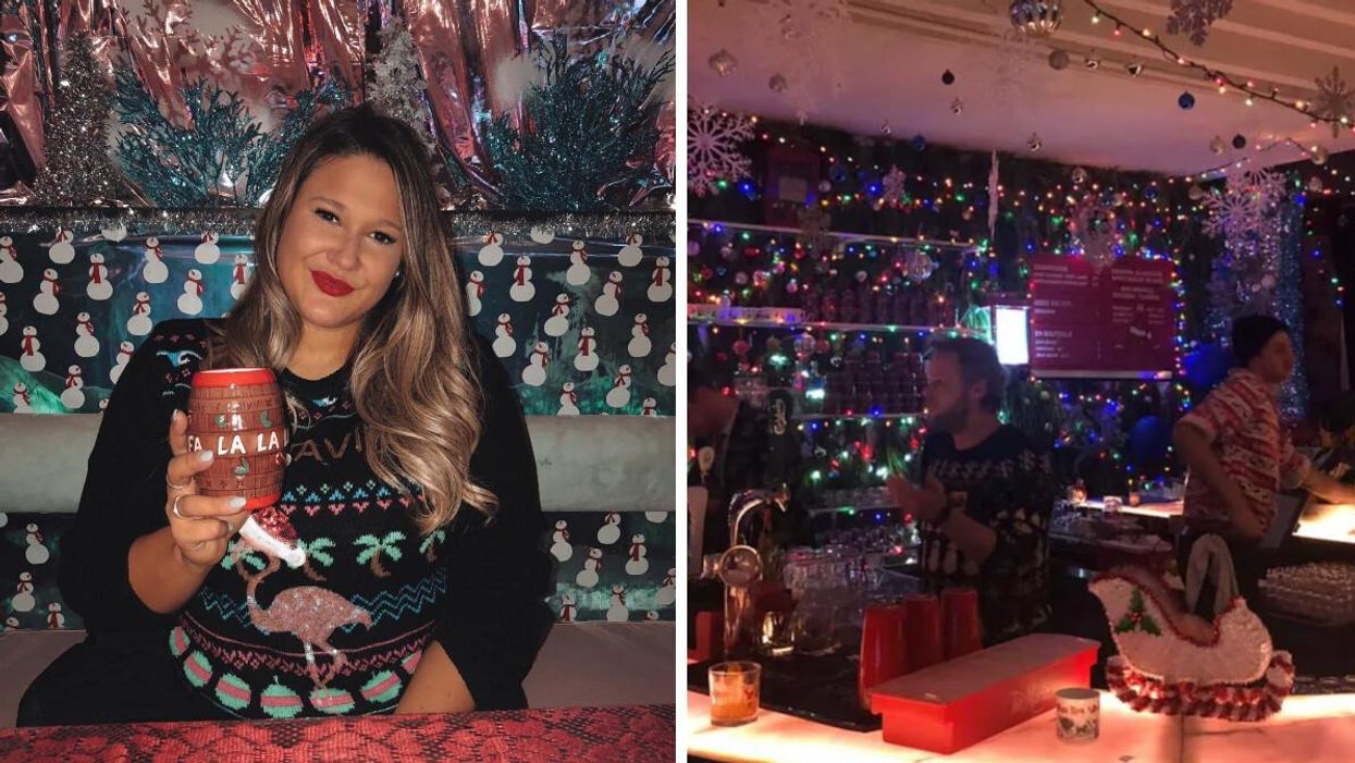 Ce bar de Noël aussi quétaine que magique débarque très bientôt à Montréal