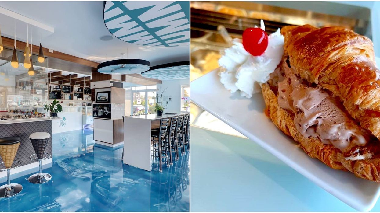 Ce café sert des croissants au Gelato à Laval et il y a en même au « pumpkin spice »