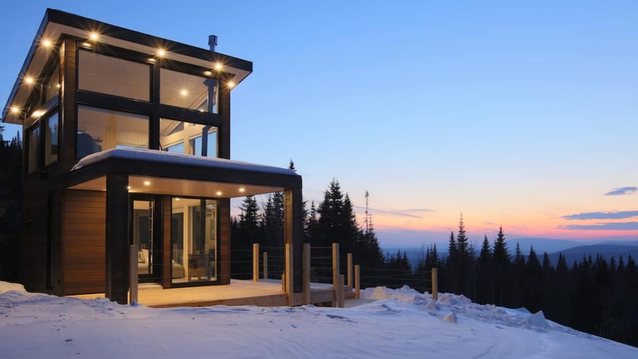 Ce chalet à louer près de Québec offre des couchers de soleil à couper le souffle