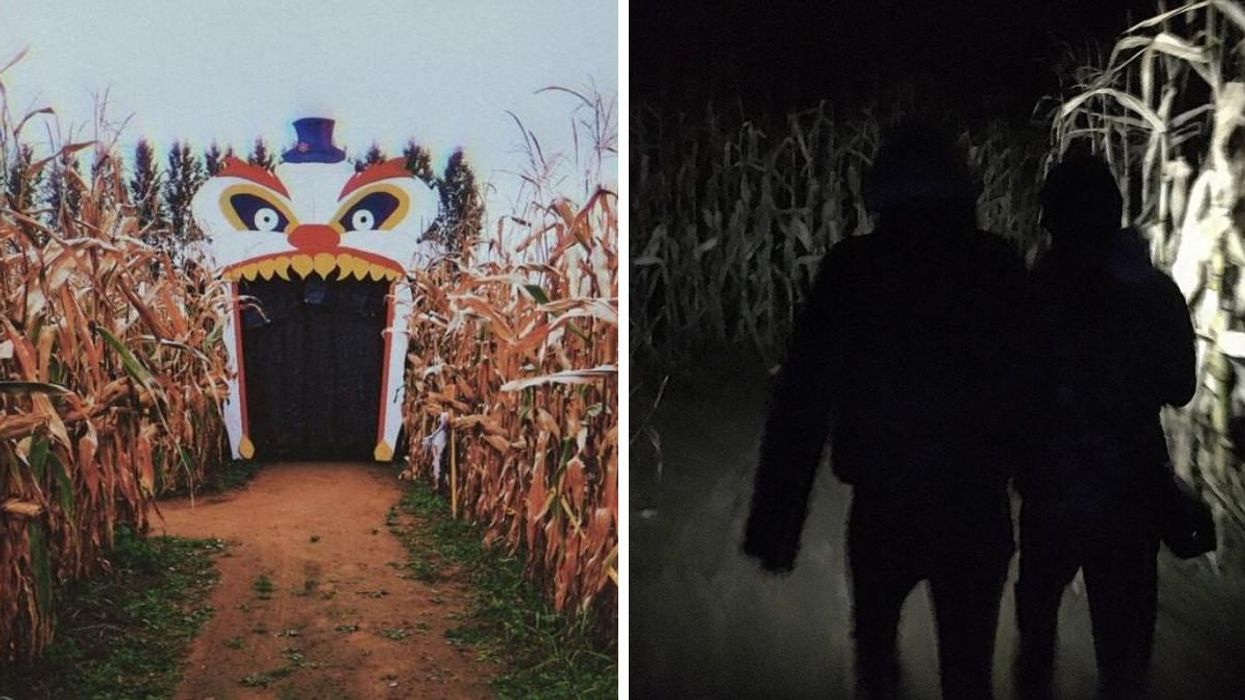 Ce labyrinthe de 8 km à 1h de Montréal est ouvert la nuit et ce n’est pas pour les peureux