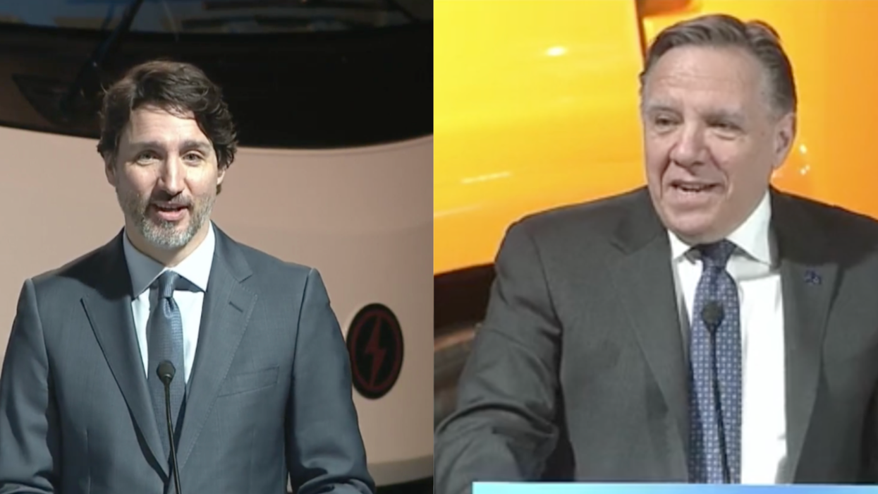 Ce lapsus de Justin Trudeau envers François Legault est cocasse