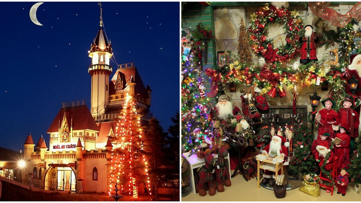 Ce magasin de Noël est digne d'un film quétaine de Disney à 2h de Québec