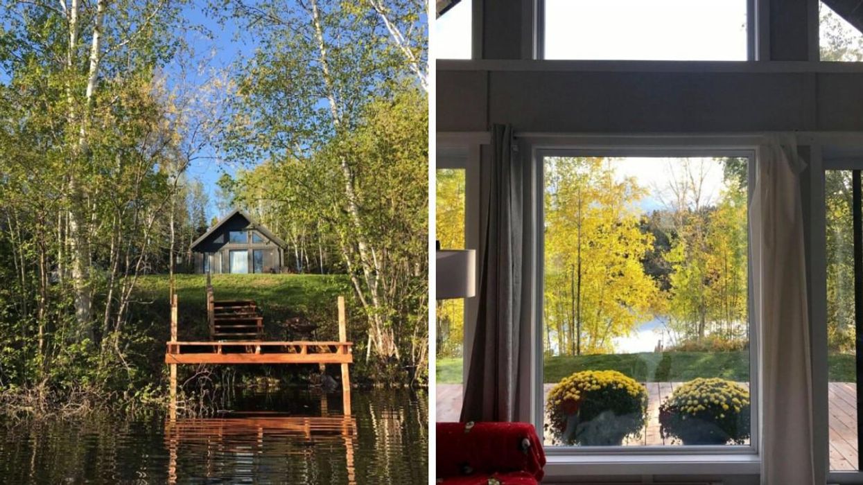 Ce mini chalet à vendre à 1h30 de Québec cache un intérieur 100 % « goals »
