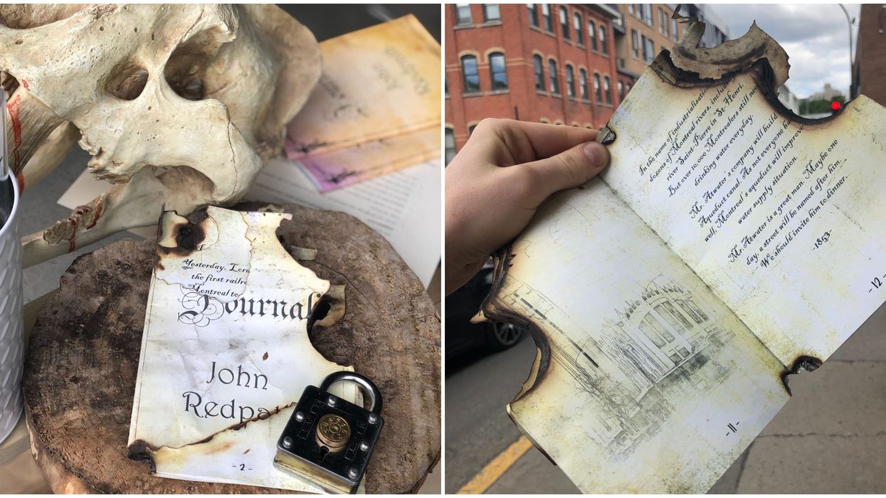 Ce nouveau jeu d'évasion extérieur situé à Montréal te donnera des sueurs froides