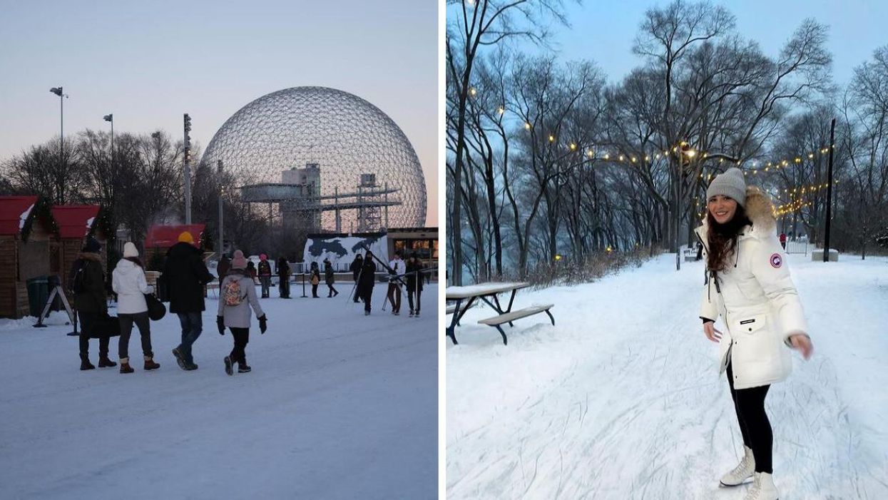 Ce parc à Montréal cache des cabanes illuminées servant churros et raclettes cet hiver