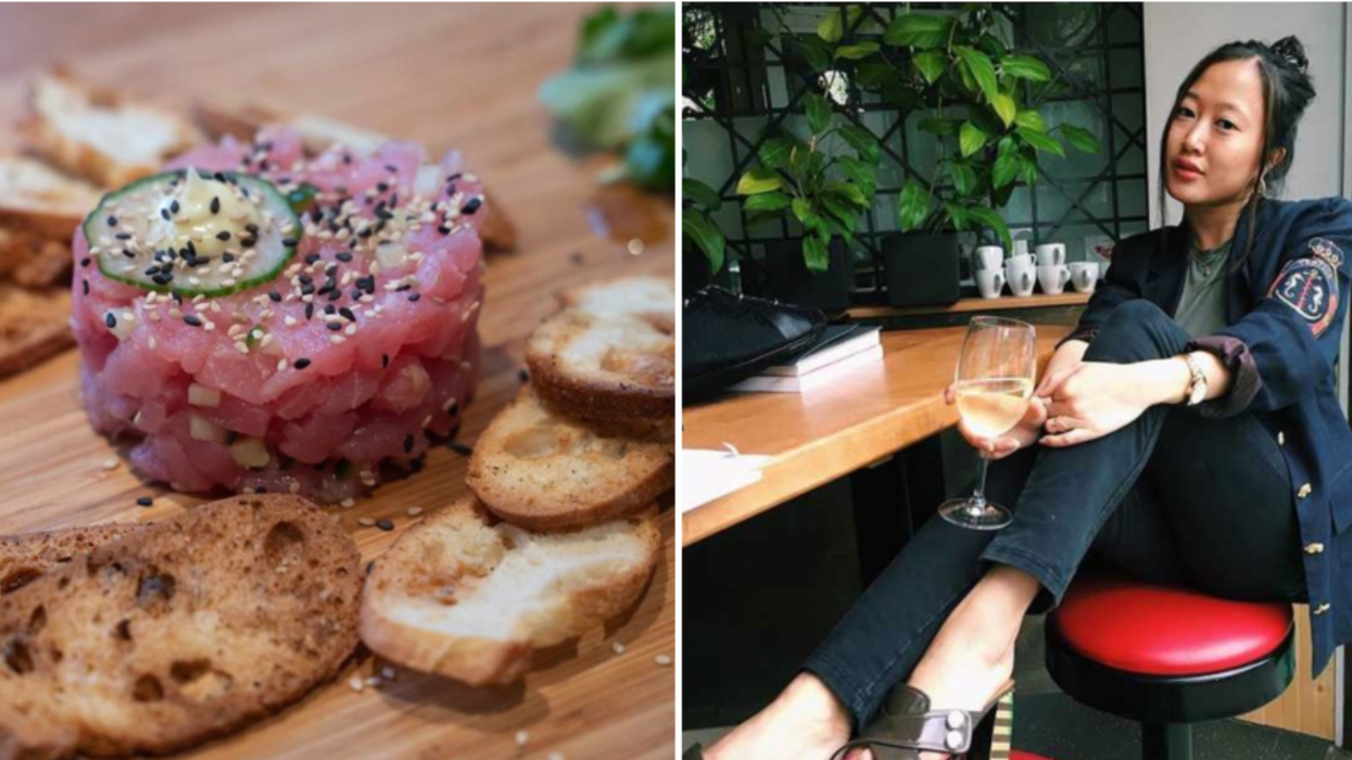 Ce resto à Montréal offre des tartares et du vin à 5$ pour ne pas te ruiner cet été