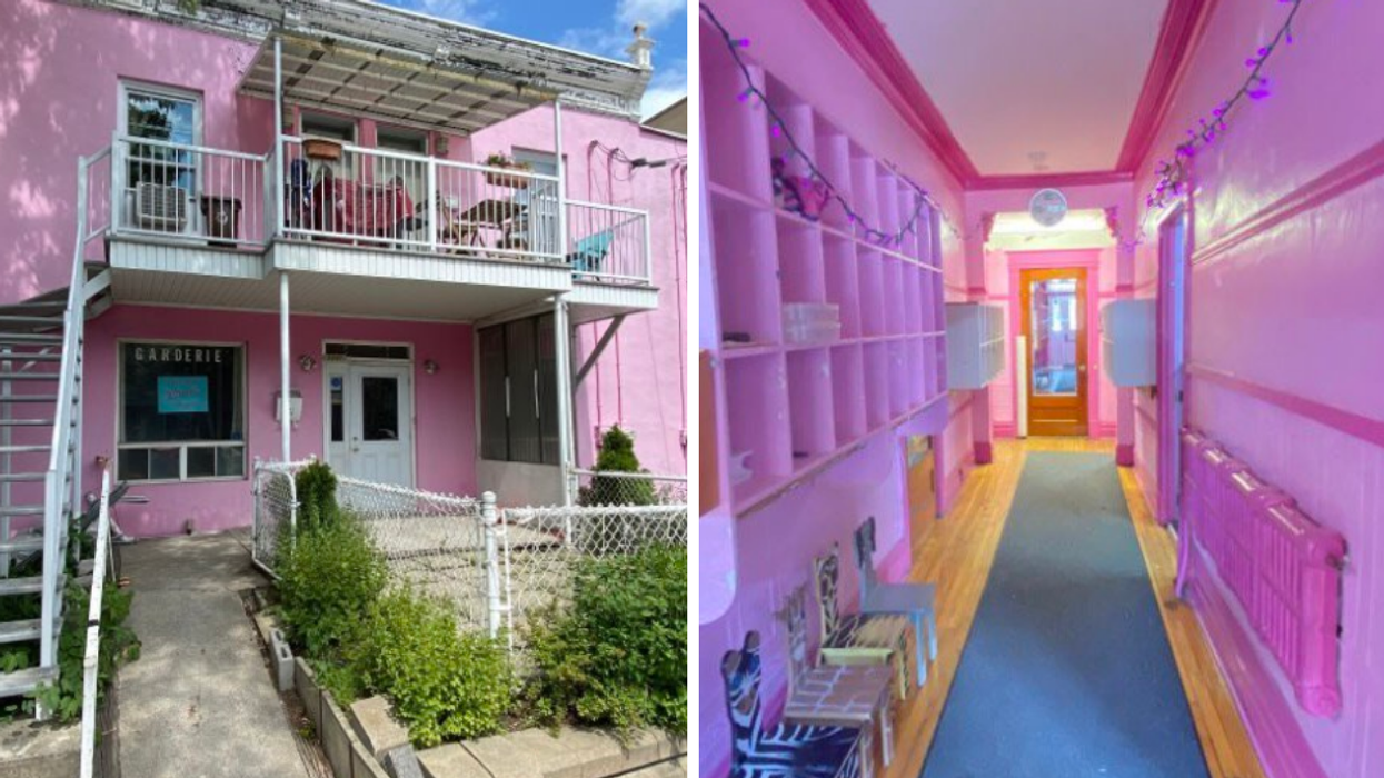 Ce triplex digne du monde de Polly Pocket est à vendre à Montréal