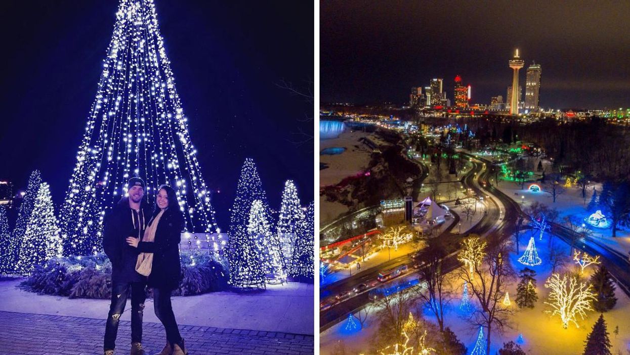 Ce village de 3 millions de lumières est gratuit en Ontario est c'est digne du Pôle Nord