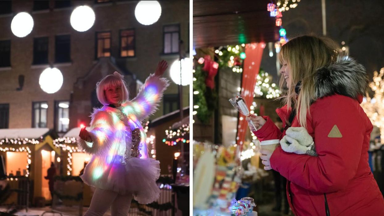 Ce village de Noël tout illuminé près de Laval est la place ultime où aller pour les fêtes